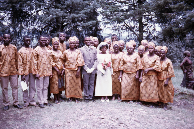 Wedding with Ma Mimba back in 1972